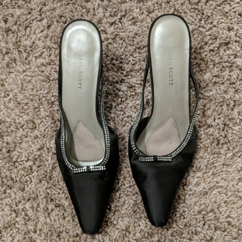 Backless special occasion heels
